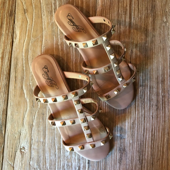 Shoes - Studded Sandals size 6